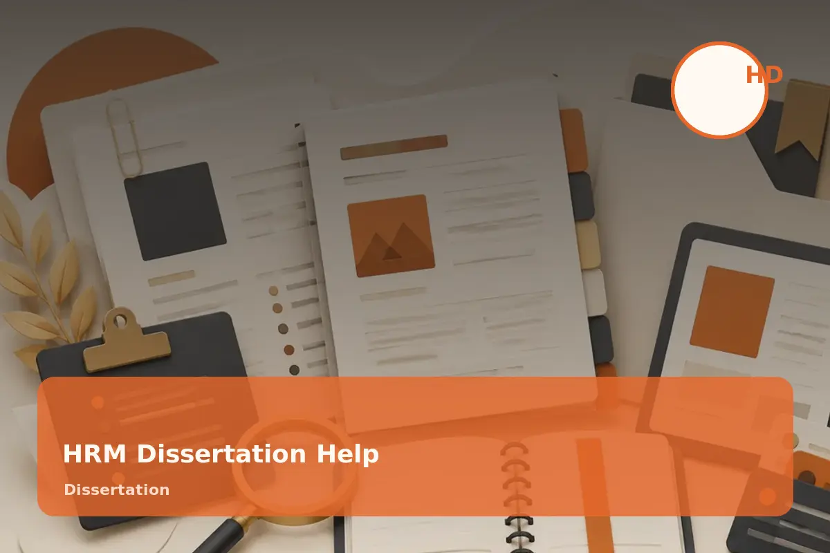 HRM Dissertation Help academic support